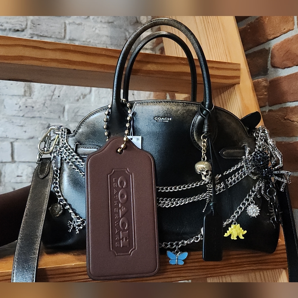 Coach XL Hangtag Bag Charm - Picture 2 of 6